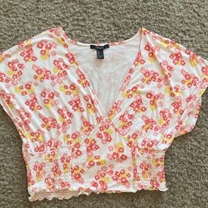 Floral Forever 21 shirt